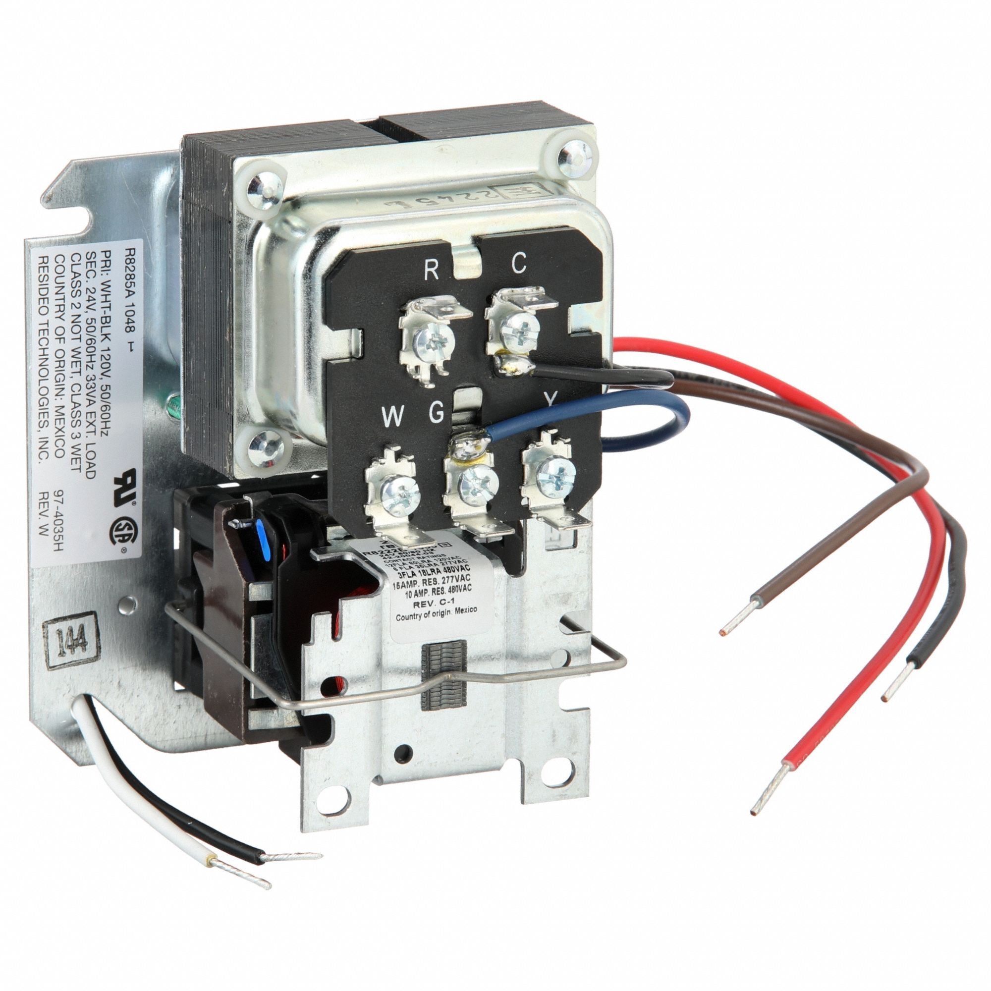 SWITCHING RELAY, SPDTRMALLY CLOSED/NORMALLY OPEN, 120V AC COIL