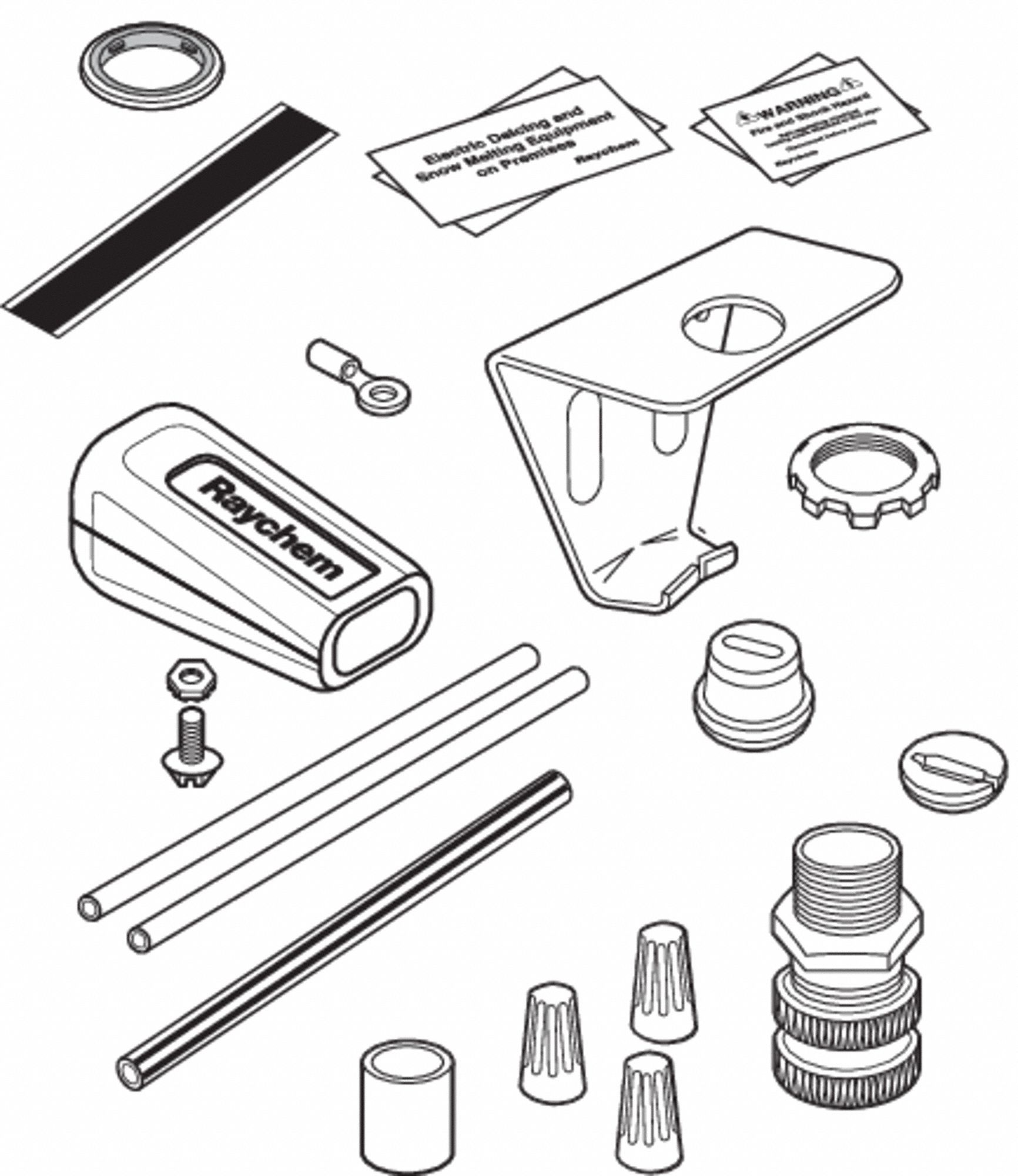 4E519 - Heating Cable Permanent Power Conn Kit