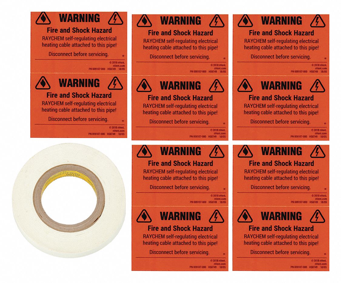 APPLICATION TAPE, WINTERGARD HEATING CABLES