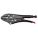 LOCKING PLIER, FLAT, LEVER, 2 31/64 IN MAX JAW OPENING, 9⅜ IN OVERALL L, 1⅝ IN JAW L
