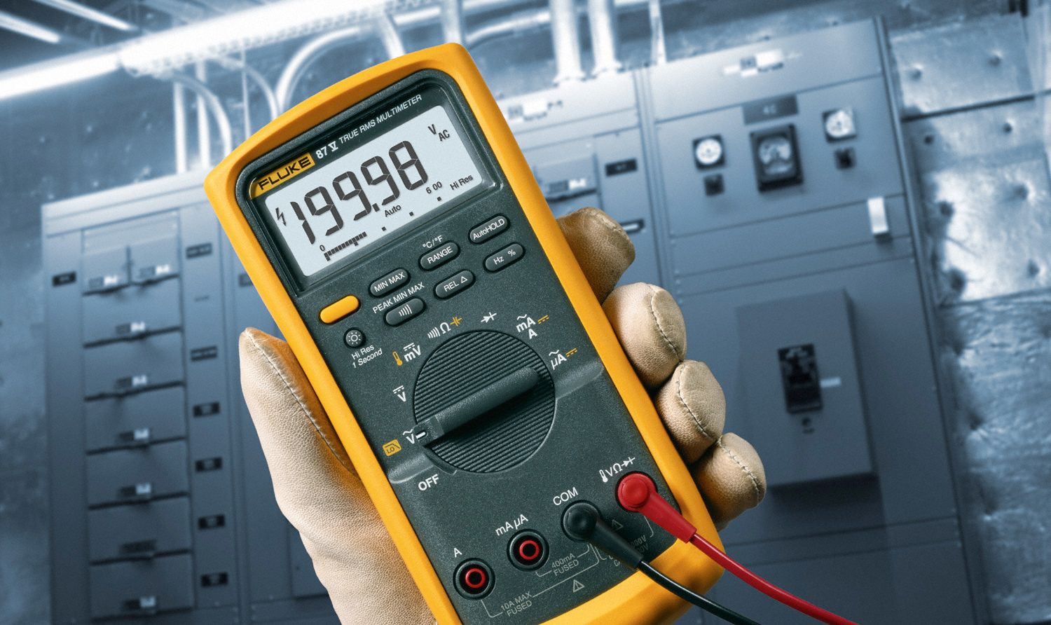 FLUKE Digital Multimeter 6000/19,999 Instrument Counts, 50 megohm Max