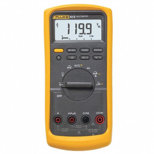 Fluke, Cat Iii 1000v Cat Iv 600v, Avg, Digital Multimeter - 4eb20