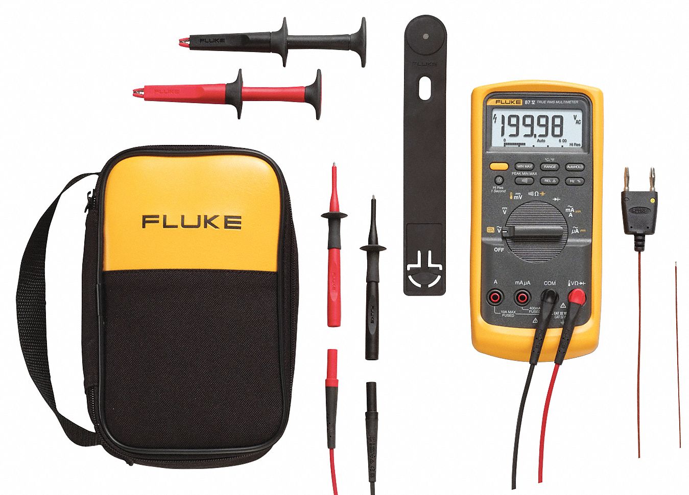 fluke 87 set up