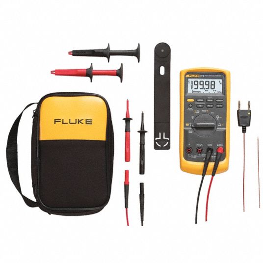 FLUKE, TRMS, Calibration Certificate Included, Digital Multimeter ...