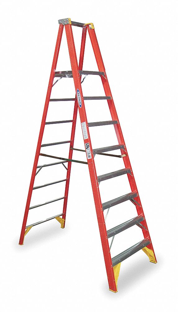 PLATFORM LADDER FIBRGL 8' IA CSA