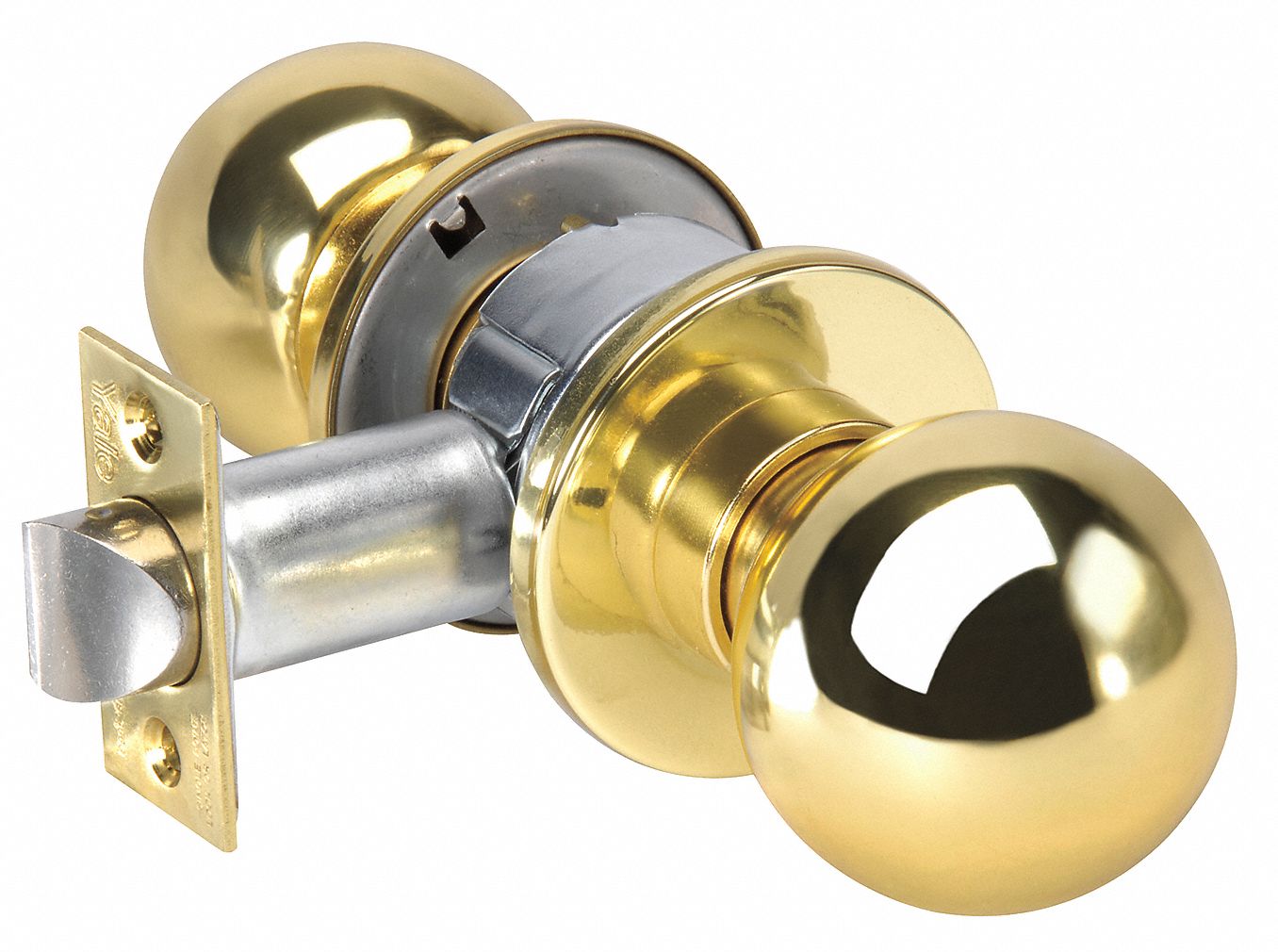 KNOB LOCKSET,MECHANICAL,PASSAGE,GRD. 2