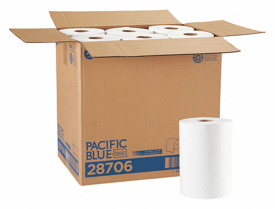 Paper Towel Roll, Pacific Blue Basic(TM), Hardwound