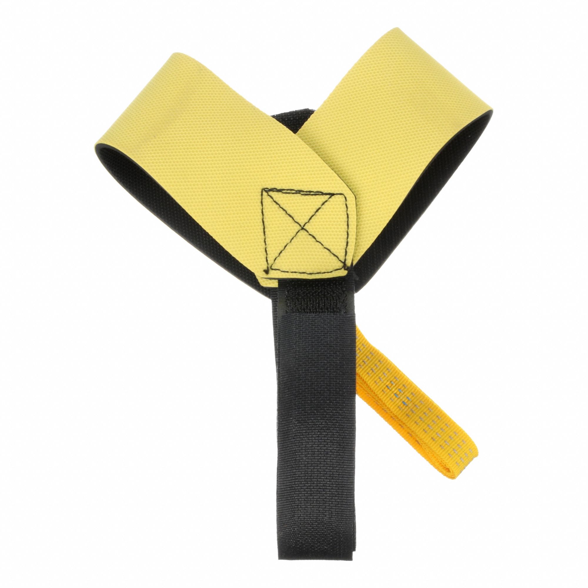 HEEL GROUNDING STRAP, ANTISTATIC HEEL STRAP, YELLOW, HOOK AND LOOP FASTENING, 20 PK