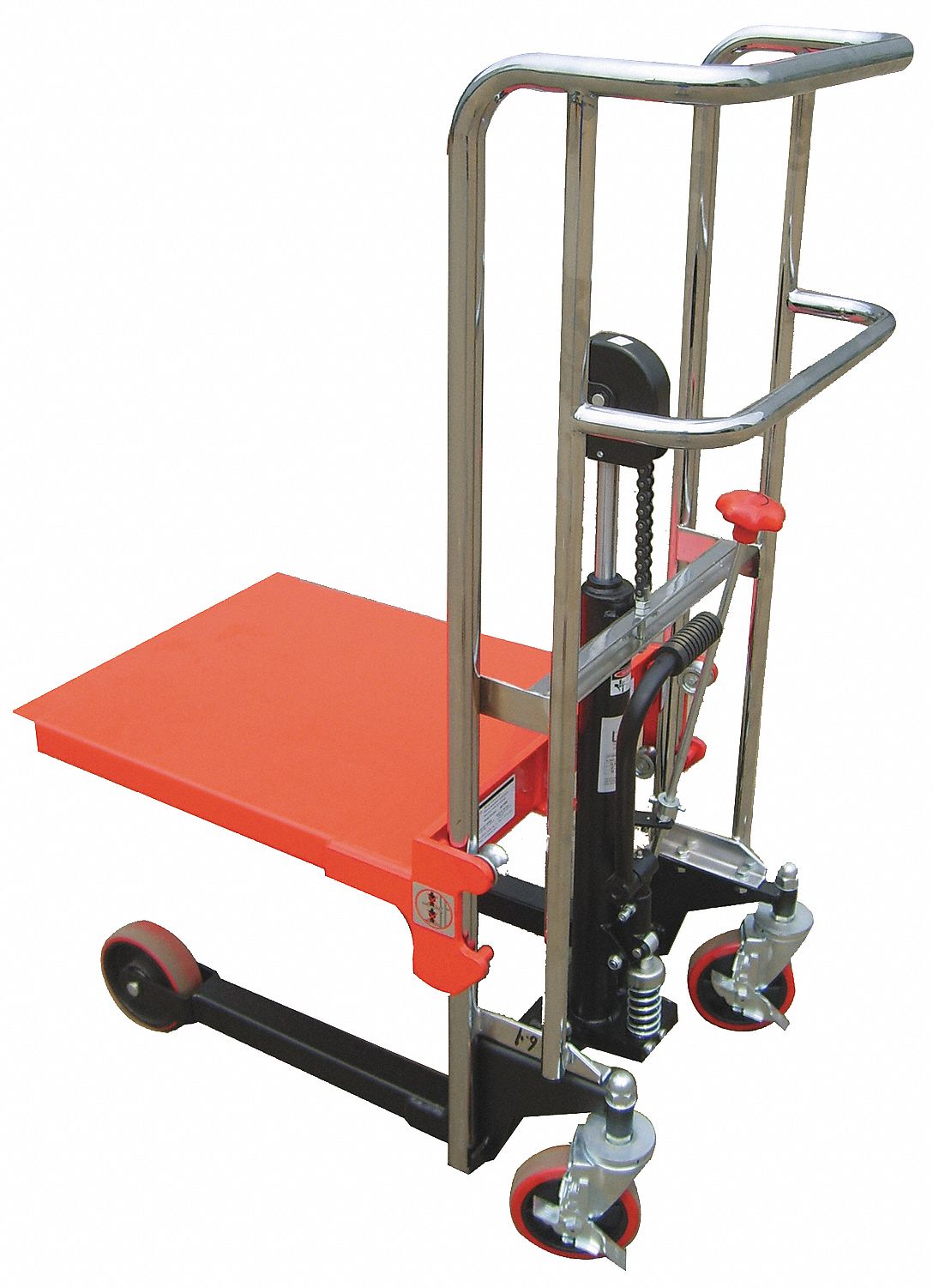 DAYTON, 880 lb Load Capacity, 25 5/8 in x 21 1/2 in, Portable Manual