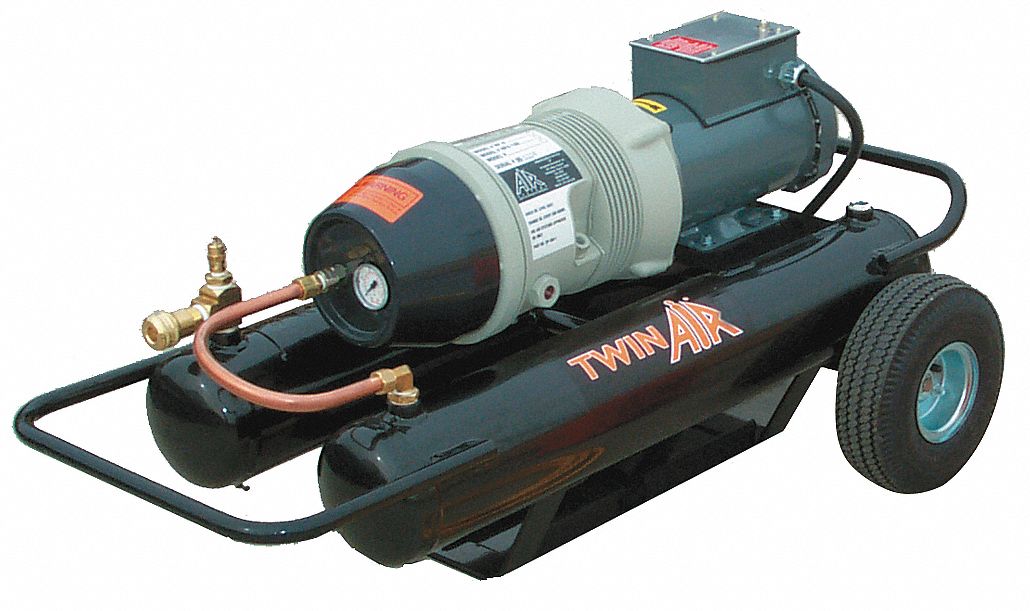 8.5 cfm, 110 psi, Breathing Air Compressor 4EDZ9TA3 Grainger