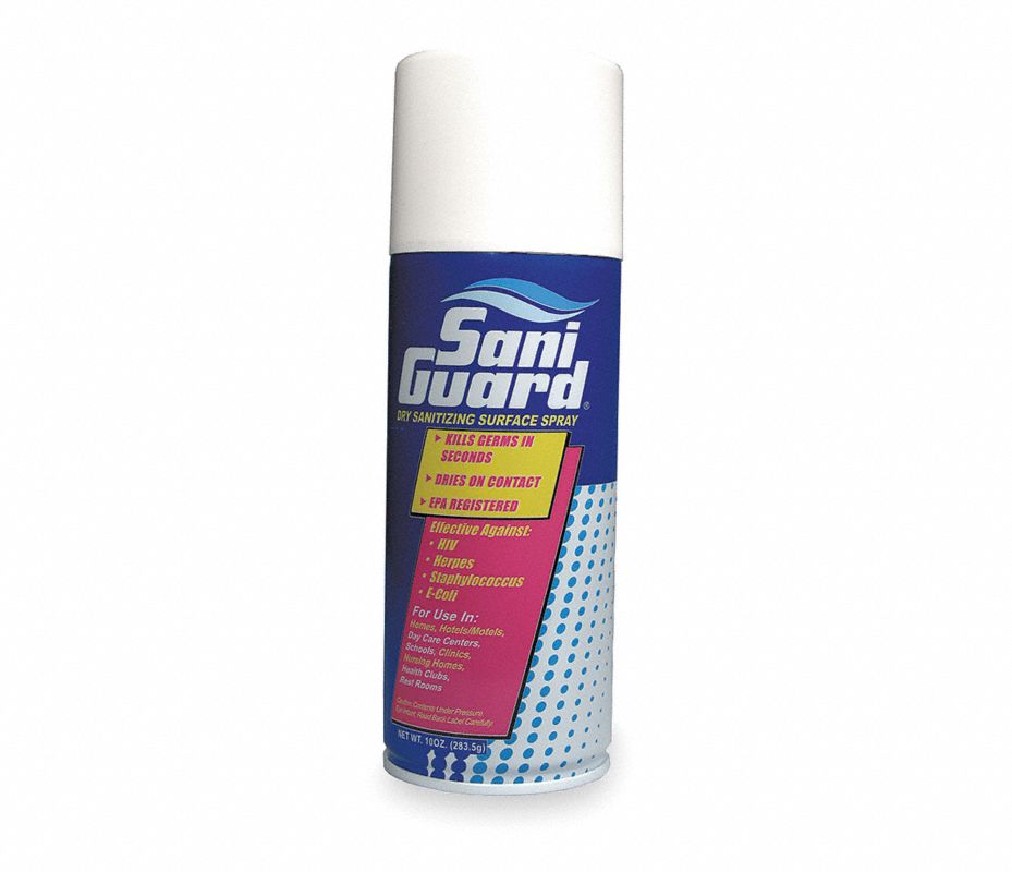 SANIGUARD Sanitizante en Aerosol Lata de Aerosol Sin Fragancia - 4EEC6 ...