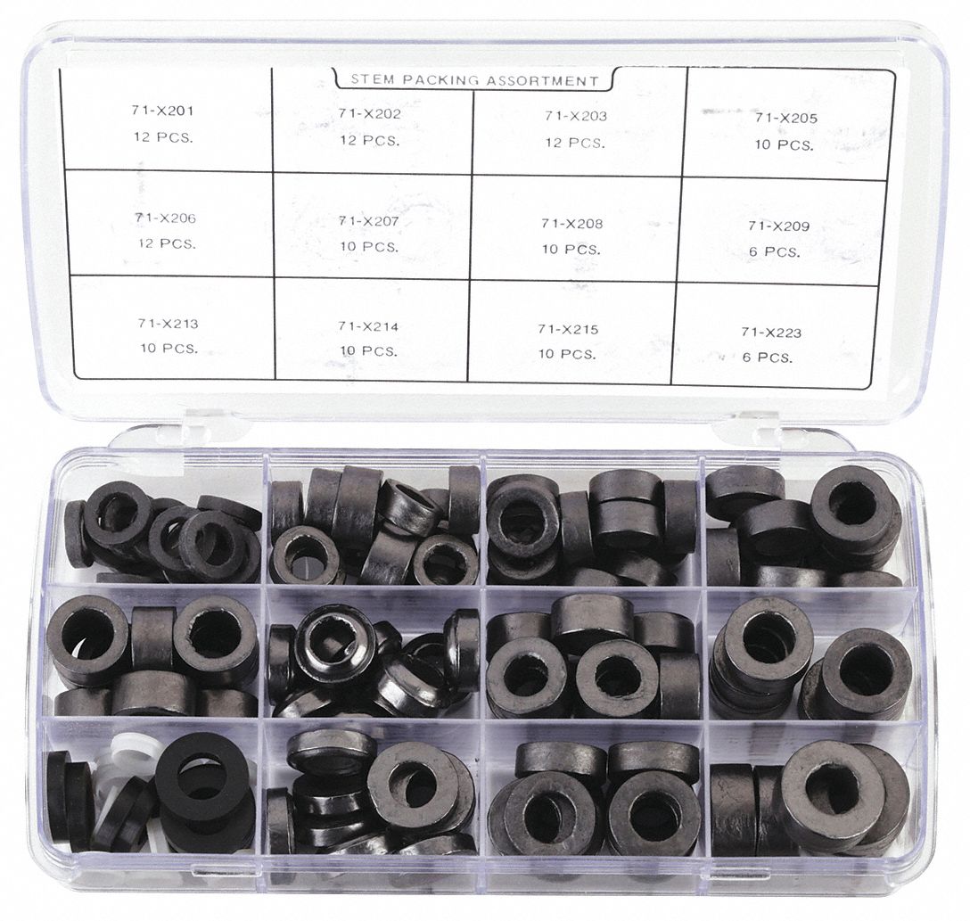 Seat Kit Graphite, Rubber