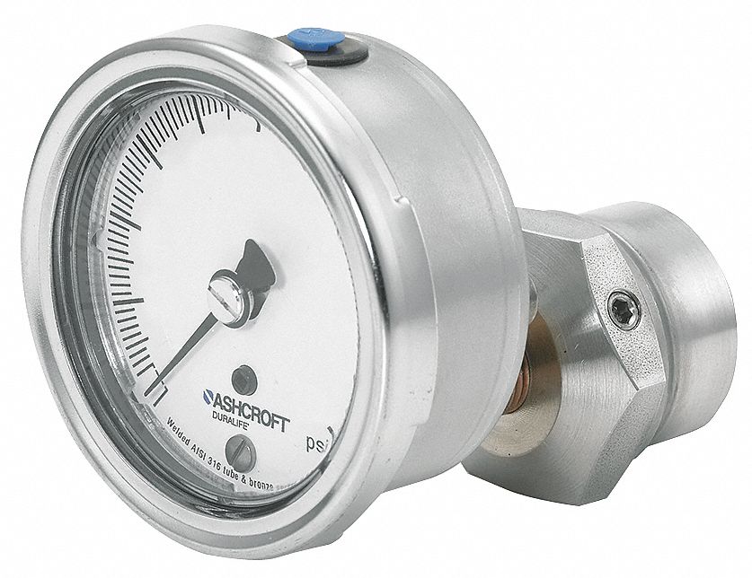 Dial Pressure Gauges with Diaphragm Seal