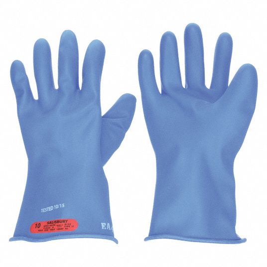 1000V AC/1500V DC, 11 in Glove Lg, Electrical Insulating Gloves - 4EGL5 ...