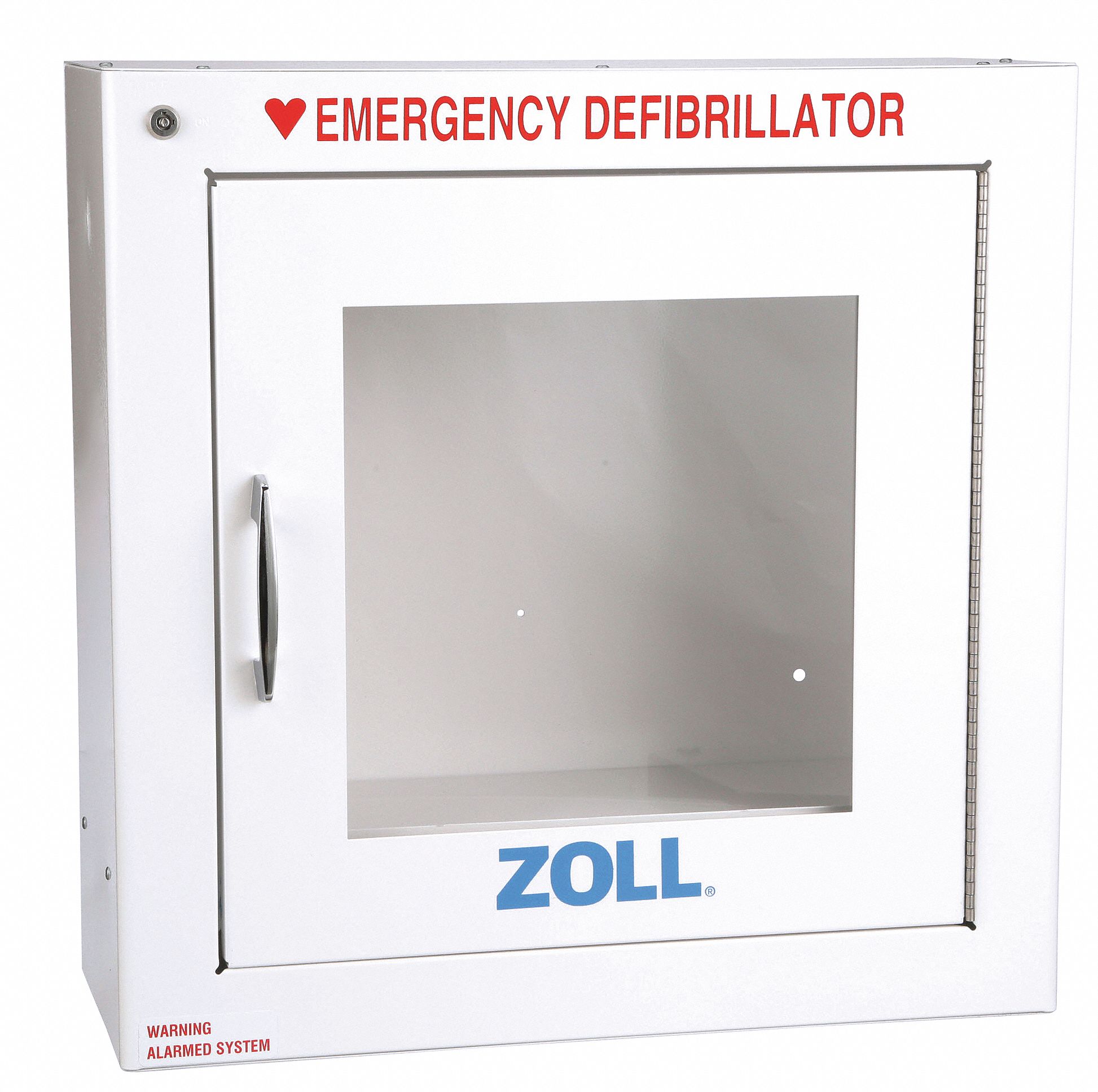 Zoll Defibrillator Storage Cabinet White 17 1 2 H X 17 1 2 W X