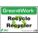 RECYCLING SIGN, PLASTIC, 10 IN WIDTH, 7 IN HEIGHT, SURFACE, GREEN, GREEN AT WORK