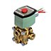 4-Way/2-Position, Solenoid Valves with Manual Operator
