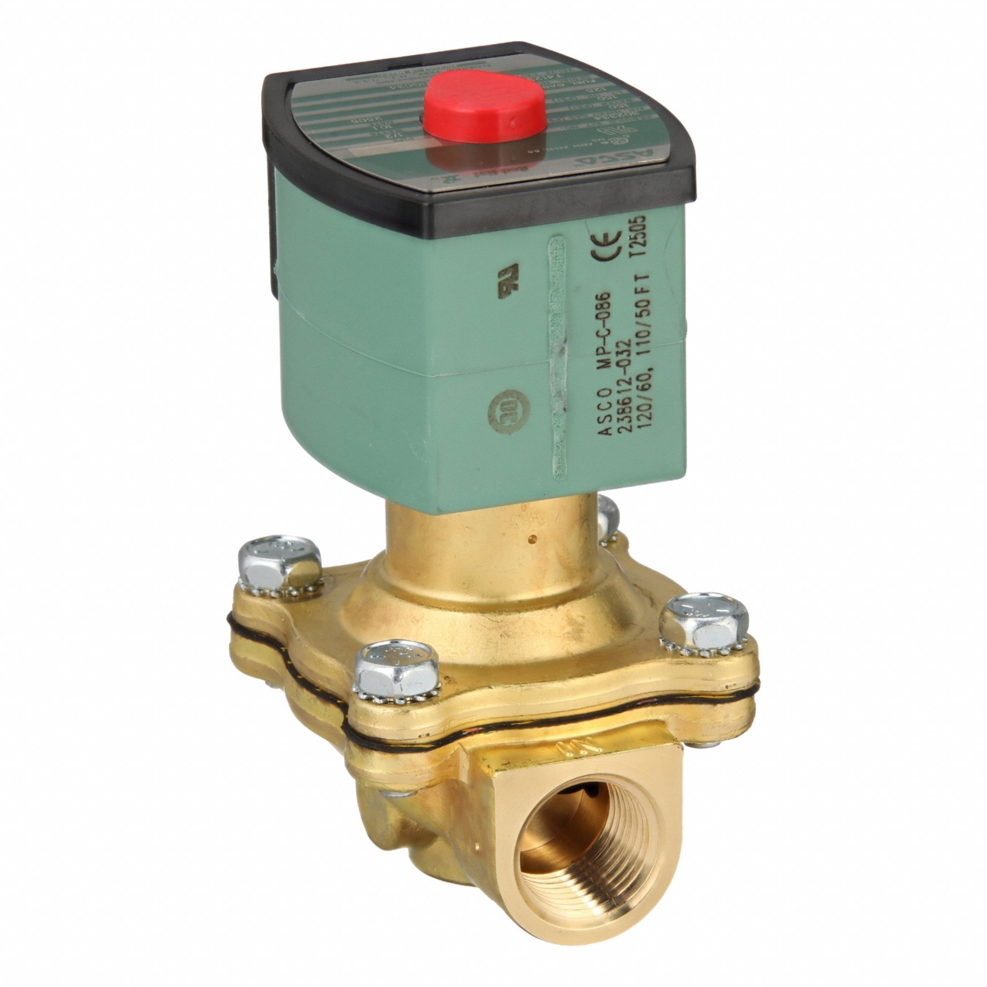 REDHAT, 2-Way, Normally Open, Solenoid Valve - 4ELH7|SC8210G034 - Grainger