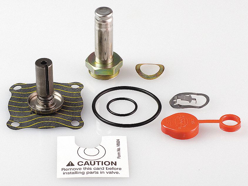 VALVE REBUILD KIT, FOR EMERSON, SOLENOID VALVES, INCLUDES CORE ASSEMBLY/GUIDE/SPRING
