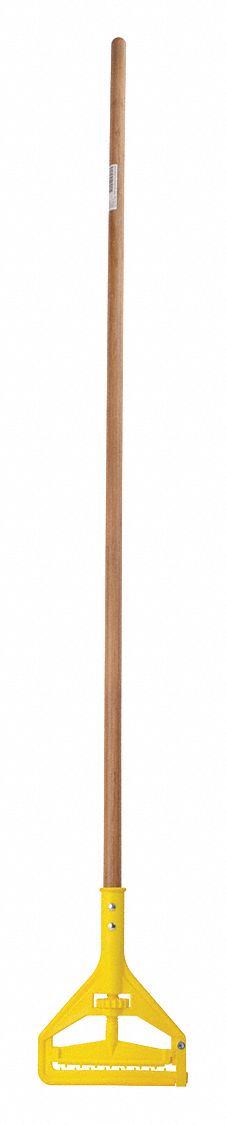 WET MOP HANDLE,61 IN L,NATURAL