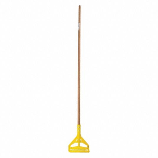 TOUGH GUY, Slide-On Connection, Bamboo, Wet Mop Handle - 4EMF9|4EMF9 ...