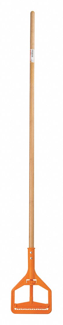 WET MOP HANDLE,61 IN L,NATURAL