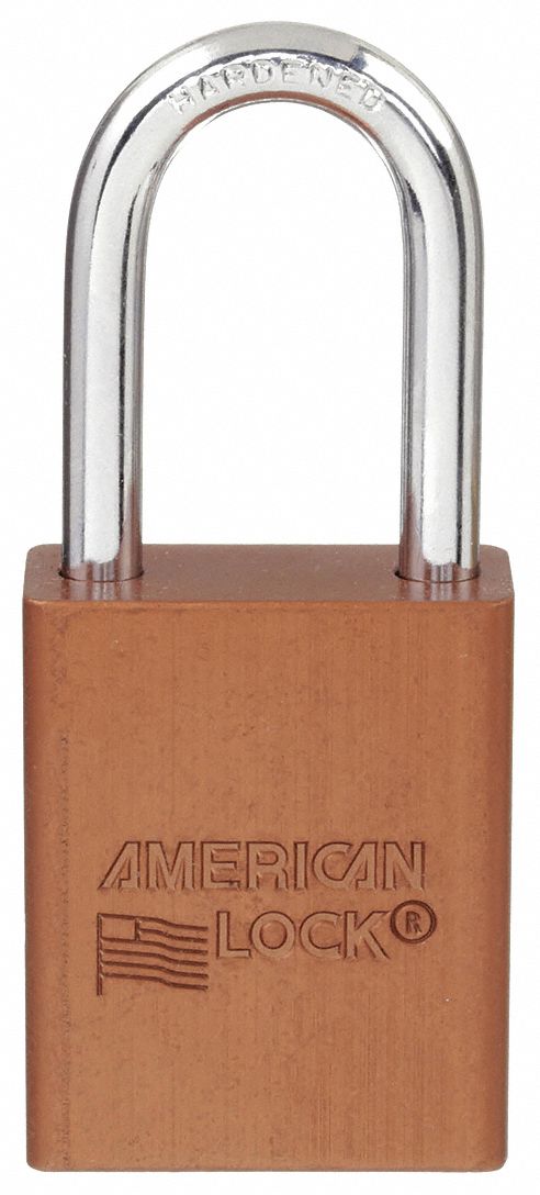 Small American Lock Co. US Gov. Brass Padlock - Ruby Lane