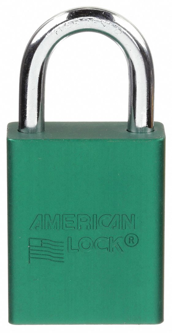 High-Performance Brady® Safety Padlocks - Keyed Differently