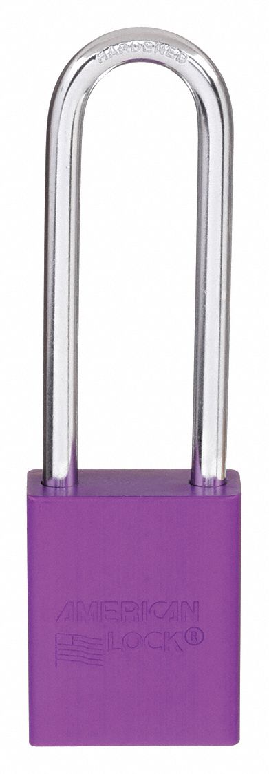 CADENAS VERR ALUM,VIOLET,CLE IDENTIQUE