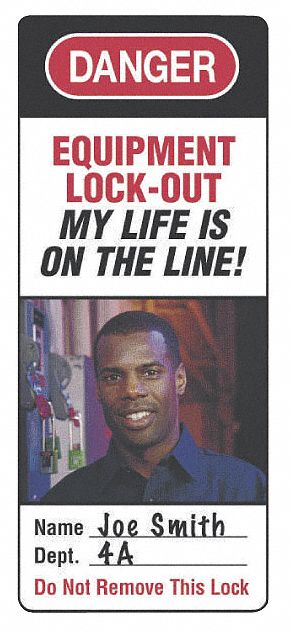 Photo Identification Label: MASTER LOCK