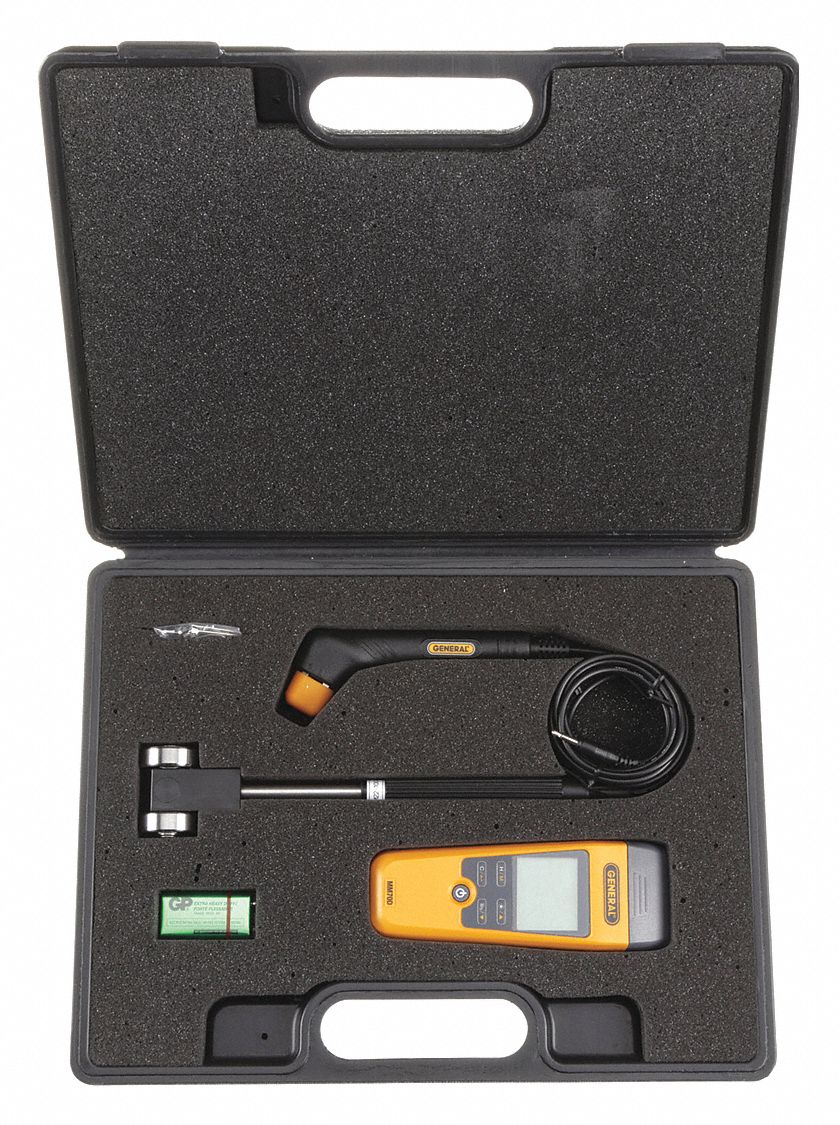 GENERAL, Digital, LCD with Backlight, Moisture Meter 4ENF7MM70D