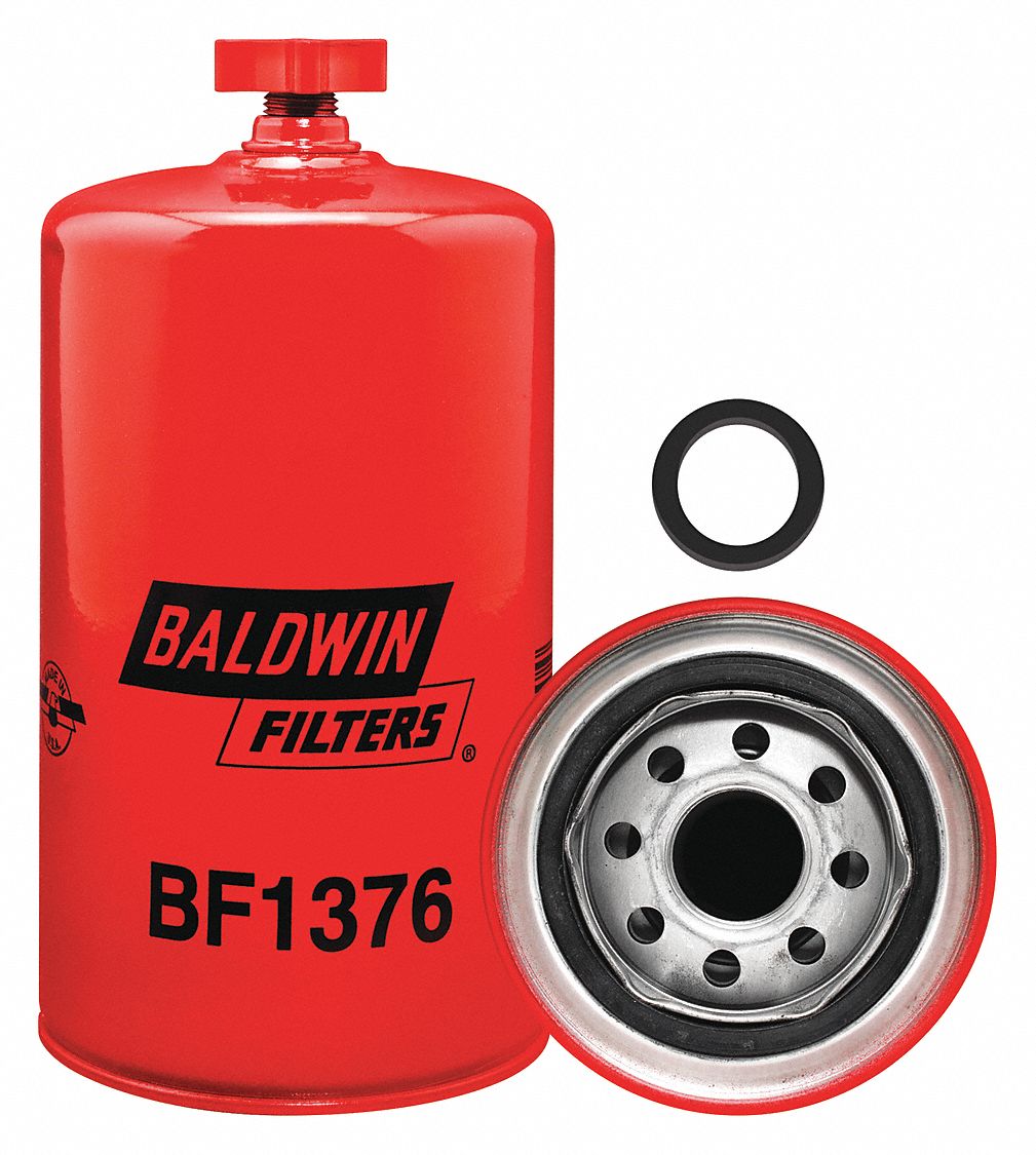 BALDWIN FILTERS Fuel Filter, SpinOn Filter Design 4ENK6BF1376