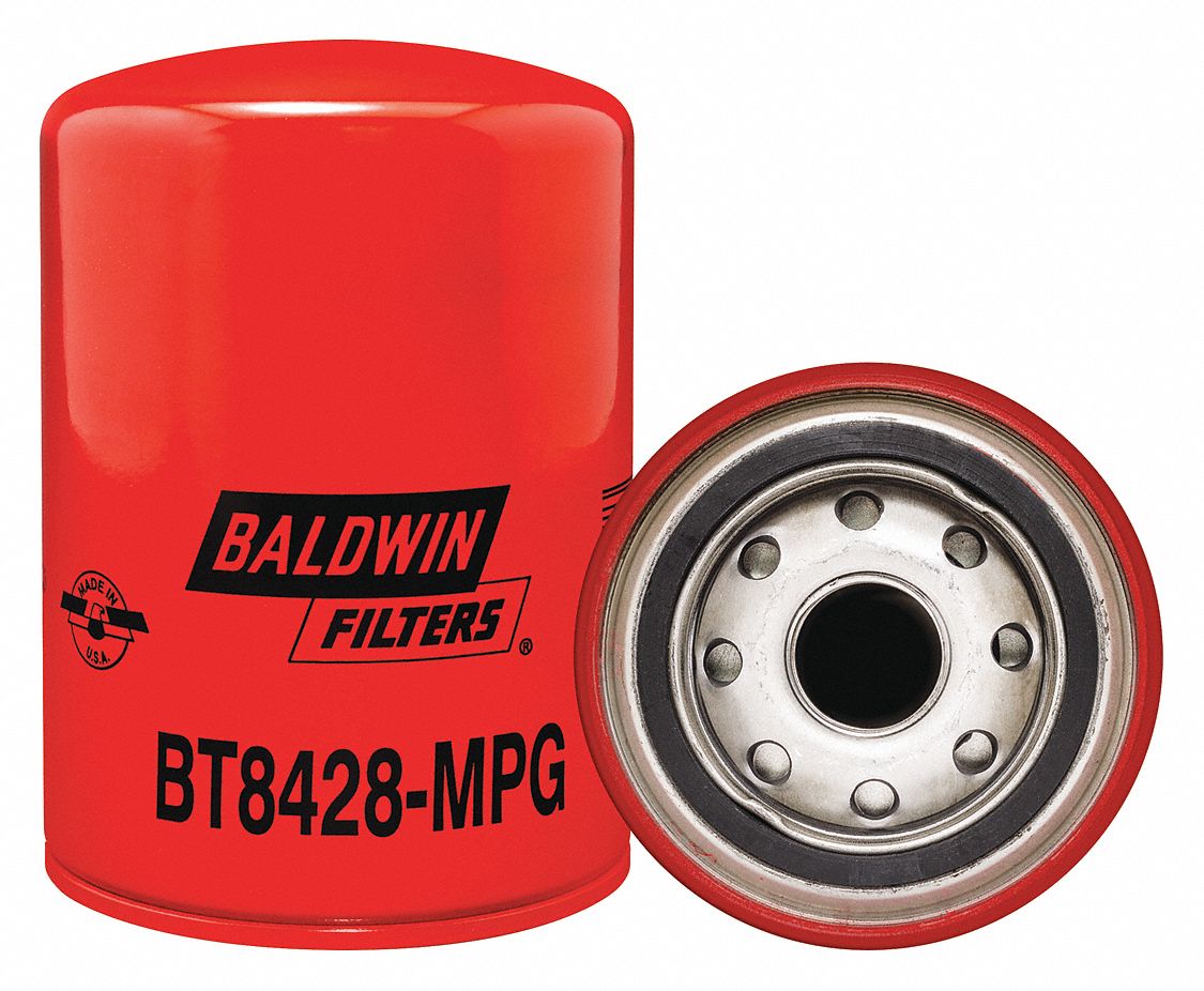 Baldwin Heavy Duty BT8886-MPG Hydraulic Filter,3-1/8 x 9-17/32 In 
