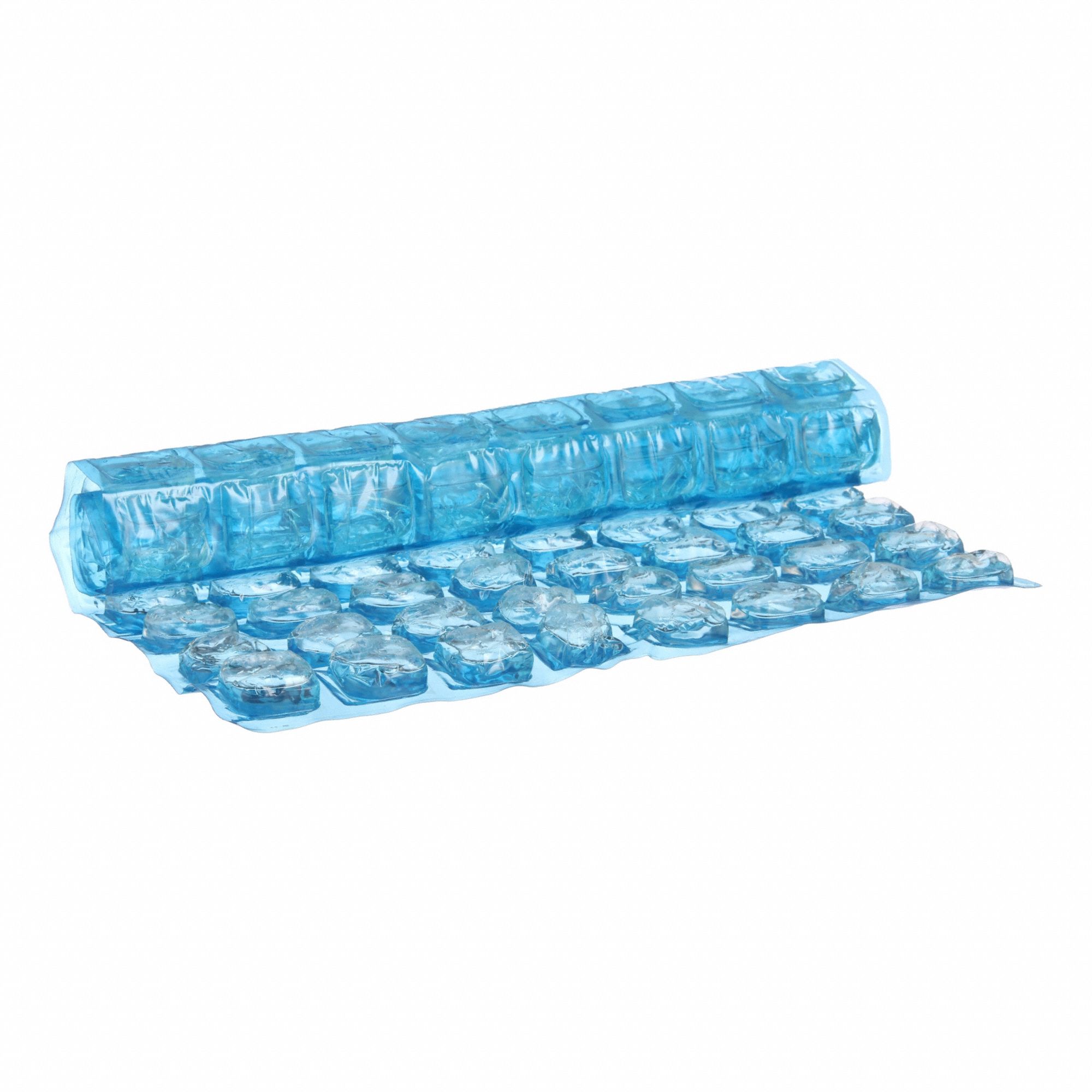 Reusable Ice Pack: Sheet, 19 in Overall Lg, 15 1/2 in Overall Wd, 1/4 in Overall Thick, Blue
