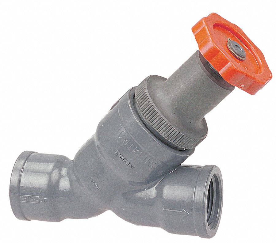 Pvc globe clearance valve