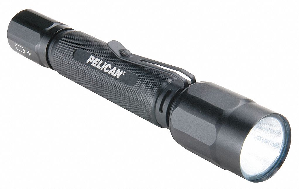 PELICAN Handheld Flashlight 4ETV22360010110G Grainger