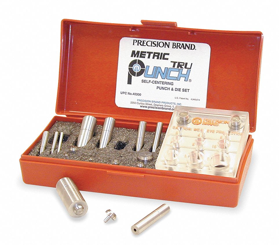 Round Punch, Tool Steel, Punch and Die Set - 4EU41|40300