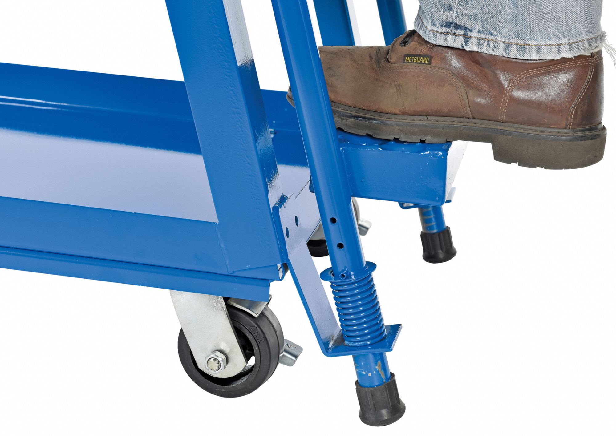 GRAINGER APPROVED Stock Picking Ladder Cart, Load Capacity 1000 lb