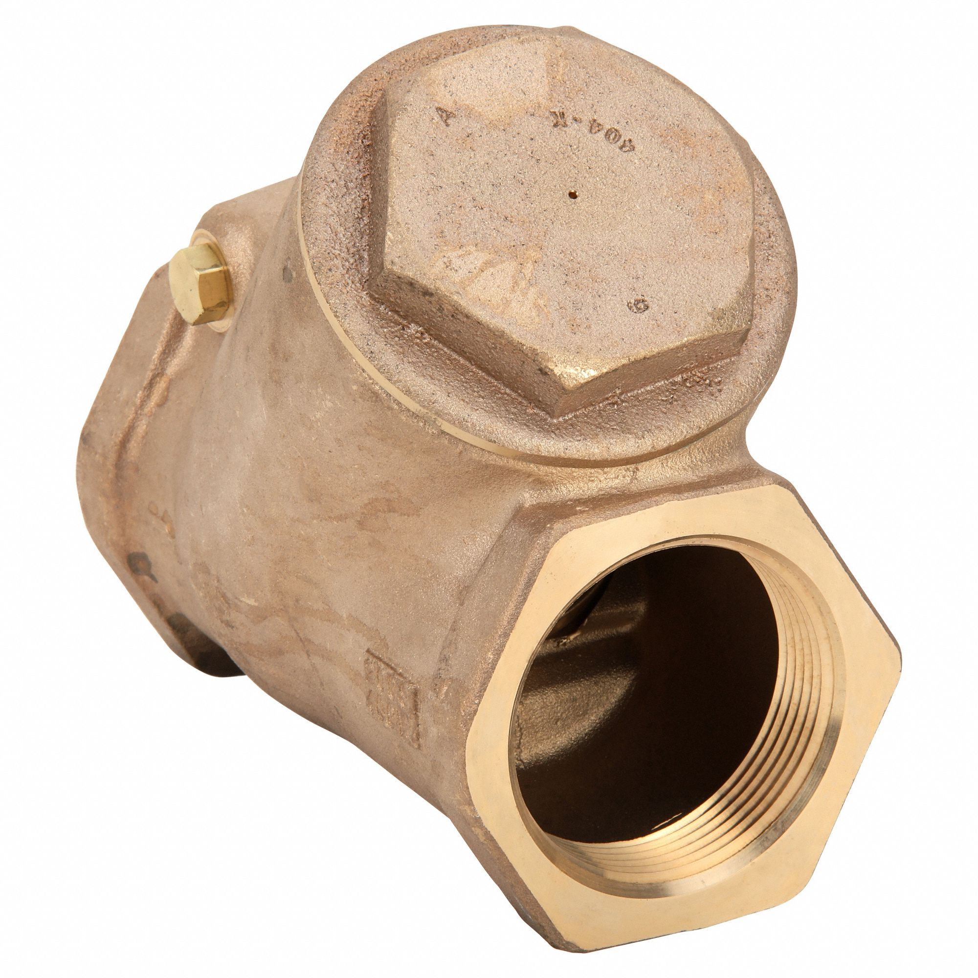 MILWAUKEE VALVE, Single Flow, Y Swing, Swing Y Check Valve 4EVG9508