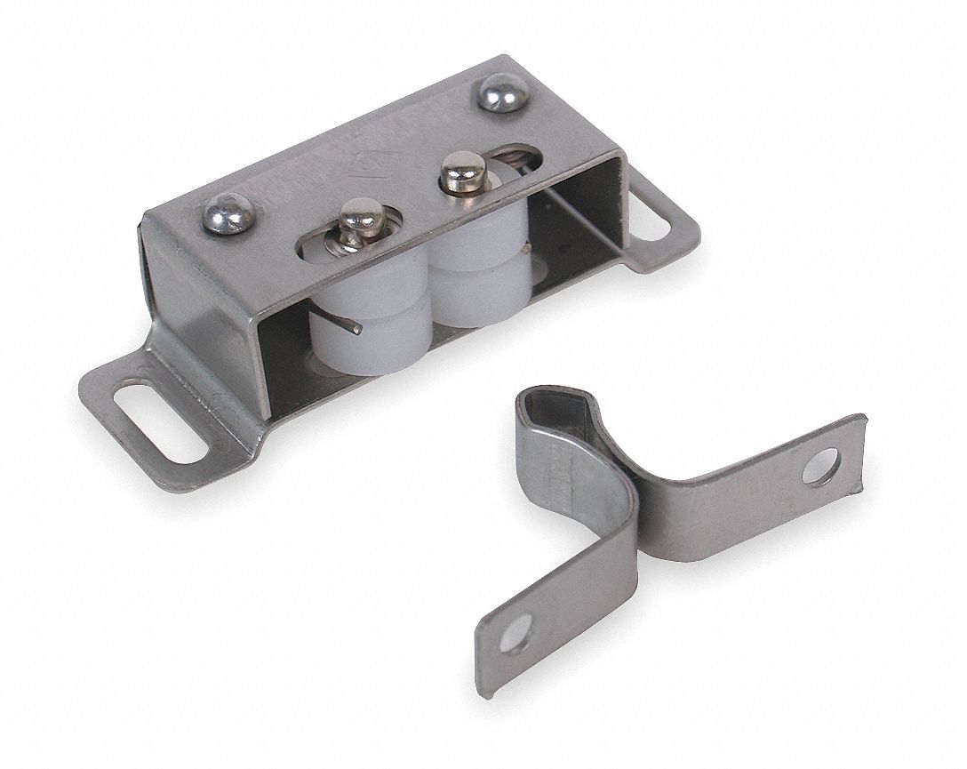 Grab, Non-locking, Grab Catch, 1 27/32 in, Stainless Steel - Grainger