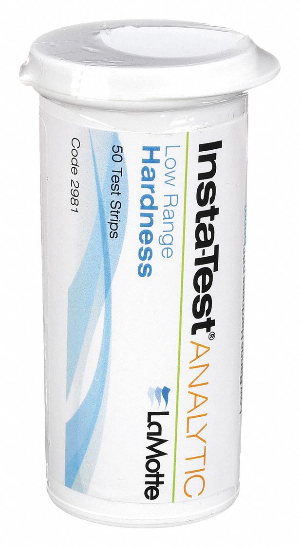 LAMOTTE, 0 to 180 ppm Hardness, Hardness, Test Strip 4EVU52981