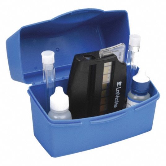 LAMOTTE, Ammonia, 1.0 to 8.0 ppm, Water Quality Testing Kit 4EVX6