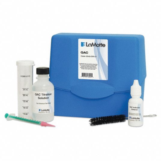LAMOTTE Water Quality Testing Kit, 10 to 500 ppm Range, 10 ppm