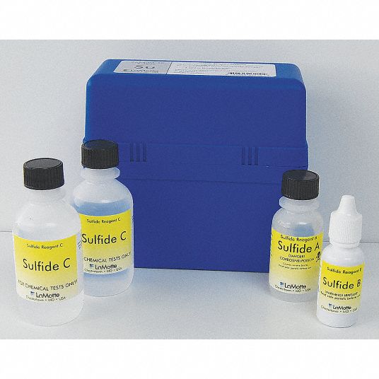 Lab/Reagent, 0.06-1.50 ppm, Colorimeter Reagents -Sulfide - 4EWC1|3654 ...