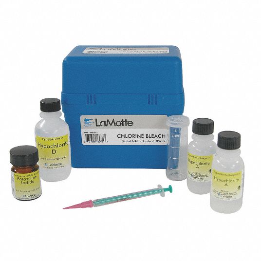 LAMOTTE Water Quality Testing Kit, 0.2 to 10 Range, 0.20 Sensitivity
