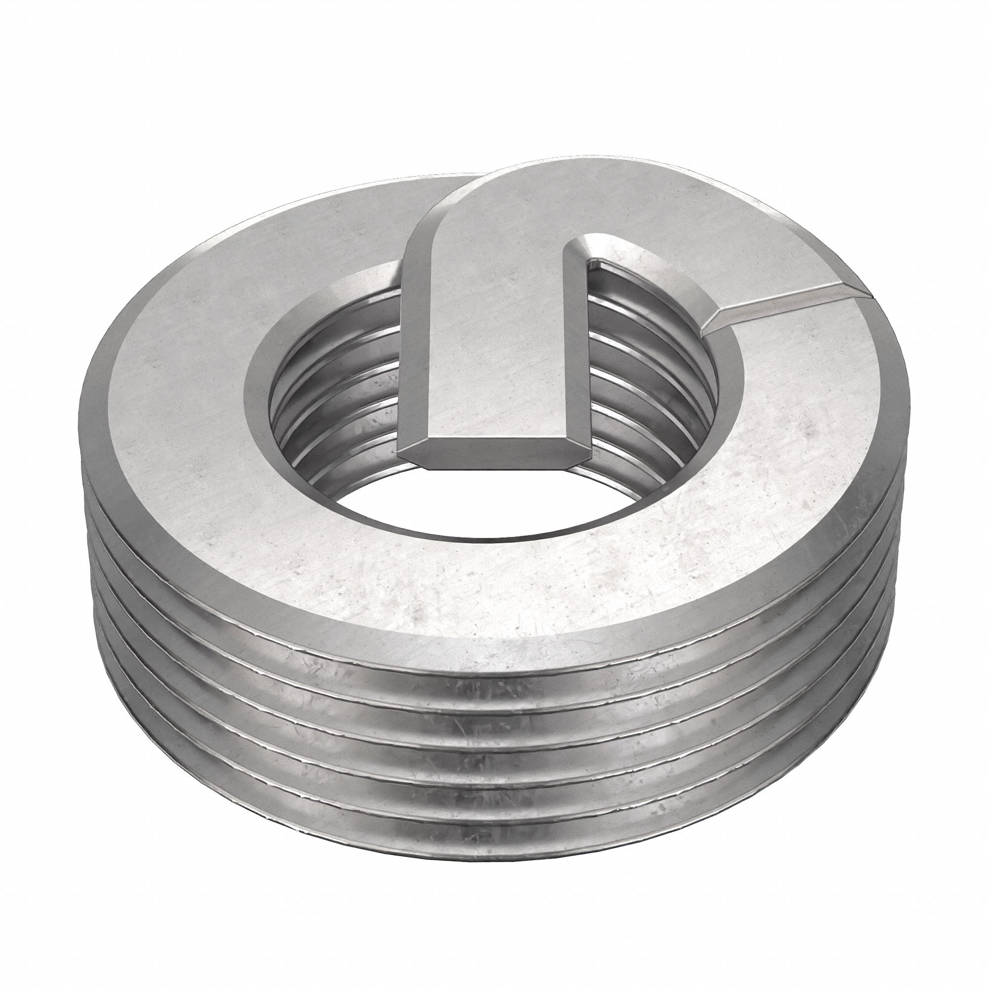 Helical Insert: Tanged Tang Style, Free-Running, 3/4"-14 Thread Size, Plain, Plain, 5 PK