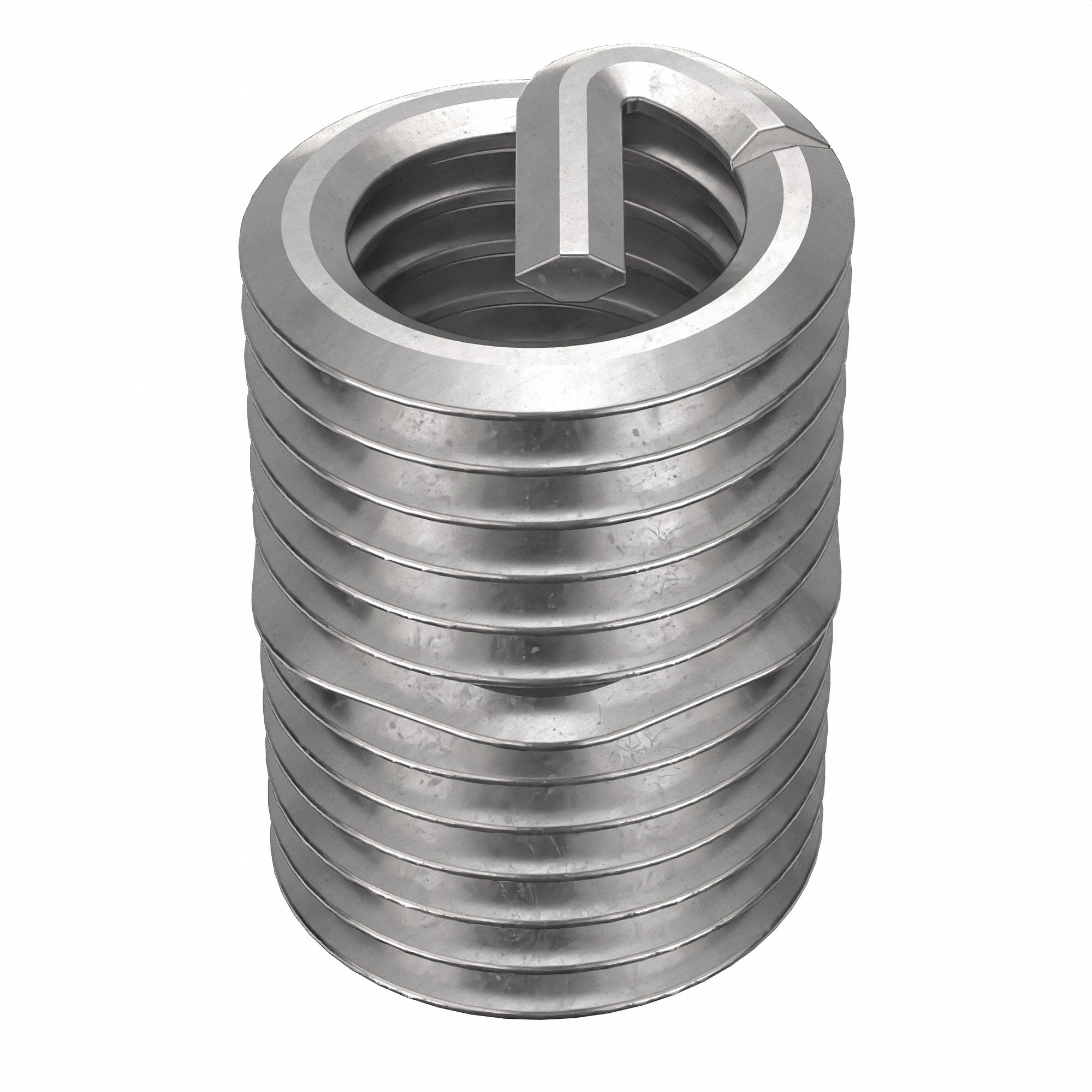 Helical Insert: Tanged Tang Style, Free-Running, 1/4"-28 Thread Size, Plain, 1, 000 PK