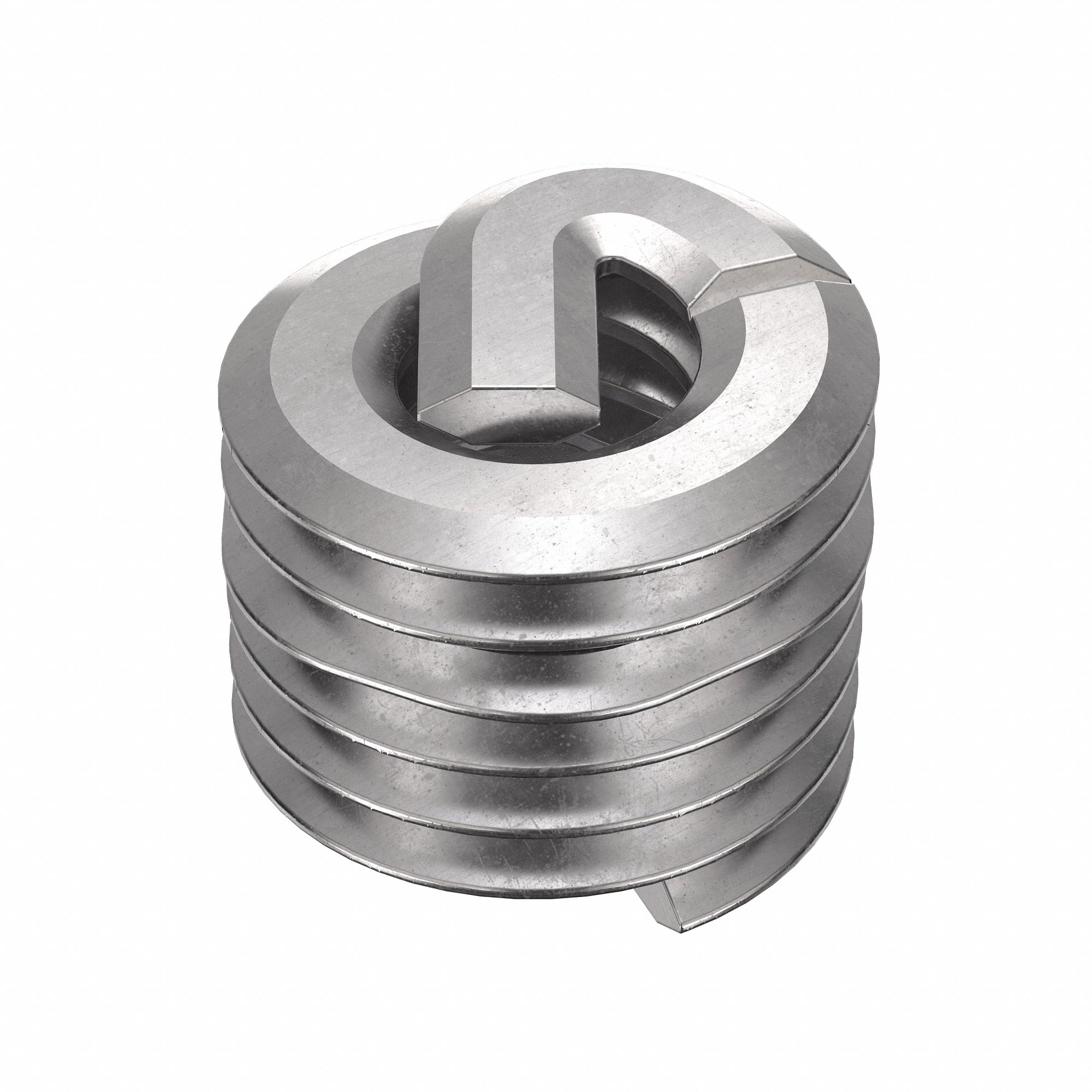 Helical Insert: Tanged Tang Style, Screw-Locking, #2-56 Thread Size, 1, 000 PK