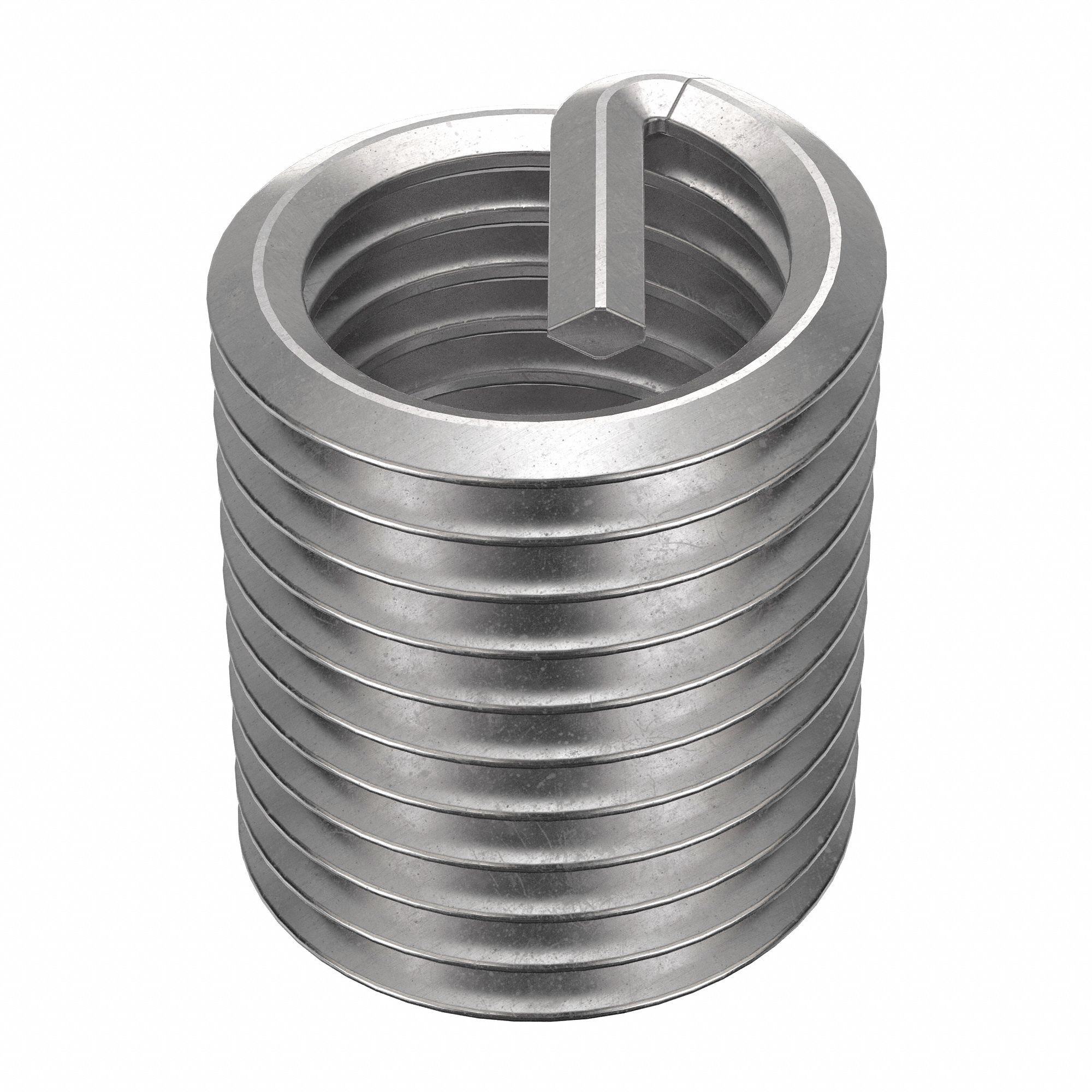 Helical Insert: Tanged Tang Style, Screw-Locking, 7/8"-9 Thread Size, 1 5/16 in Overall Lg