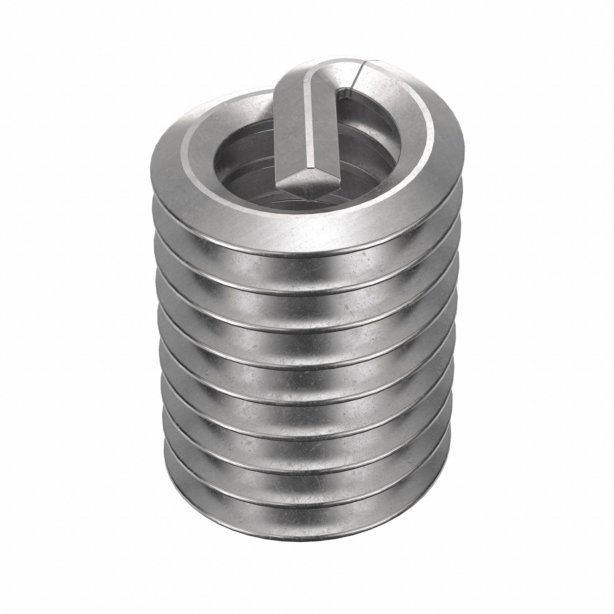 Helical Insert: Tanged Tang Style, Screw-Locking, 1/4"-20 Thread Size, 500 PK